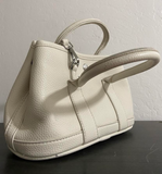 White Small Leather Handbag
