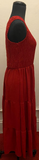 Single Shoulder Dress - Red