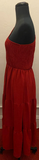 Single Shoulder Dress - Red