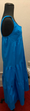 Smooth Smocked Strap Dress - Blue