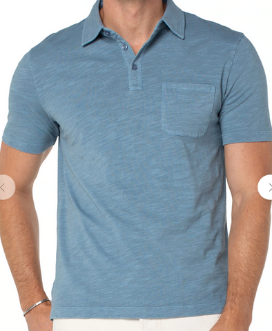 Waterfall Blue Button Shirt