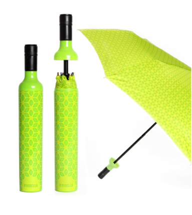 Botanical Green Bottle Umbrella